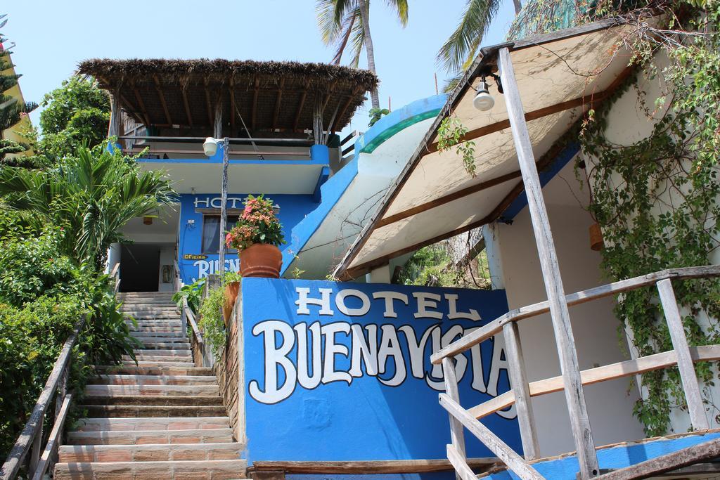פוארטו אסקונדידו Hotel Buena Vista מראה חיצוני תמונה